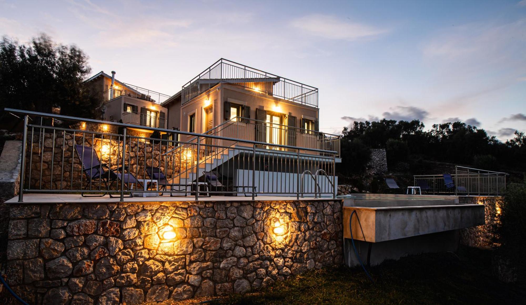 Villelia View Villas 2 Apólpena Kültér fotó