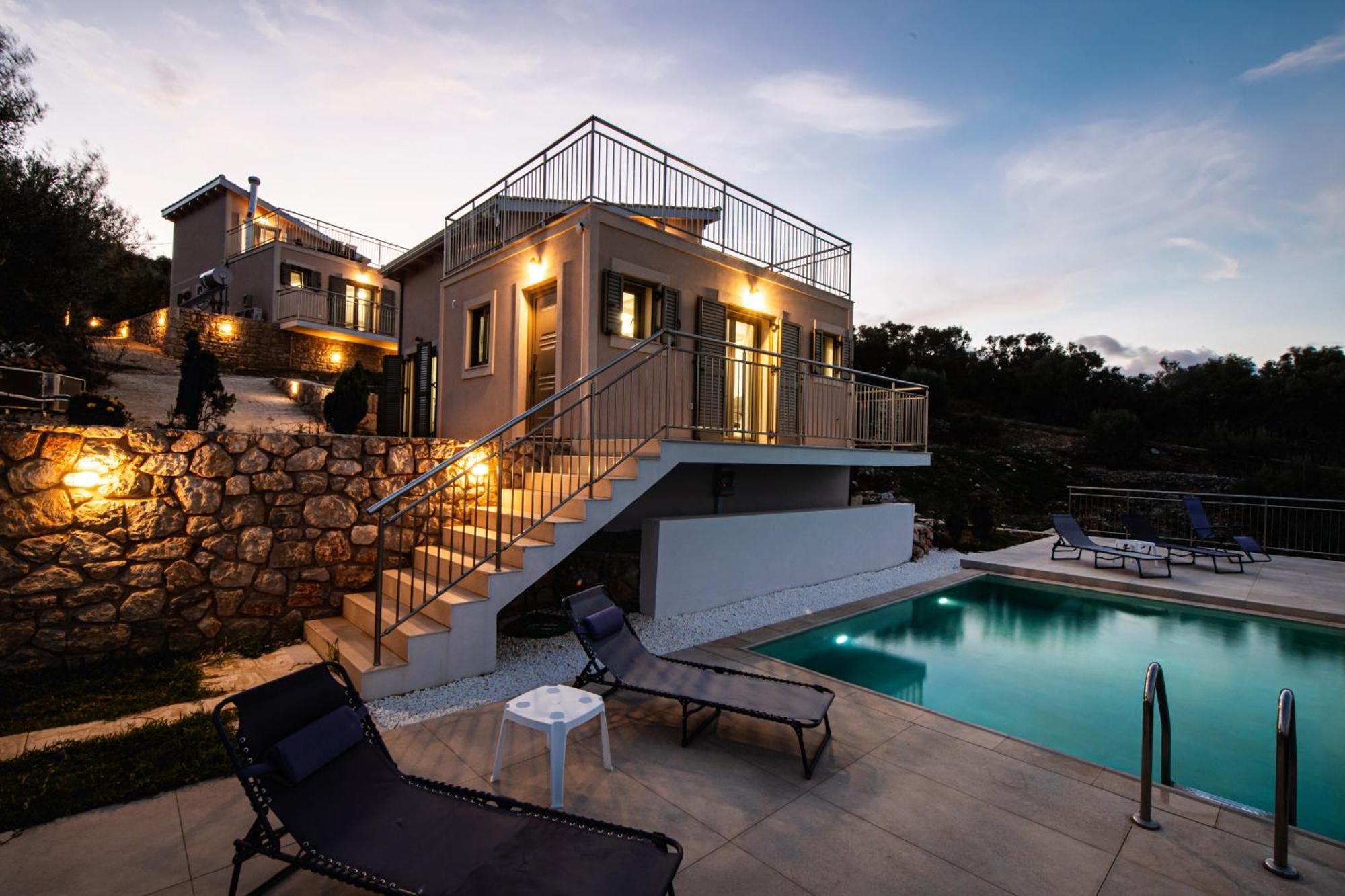 Villelia View Villas 2 Apólpena Kültér fotó