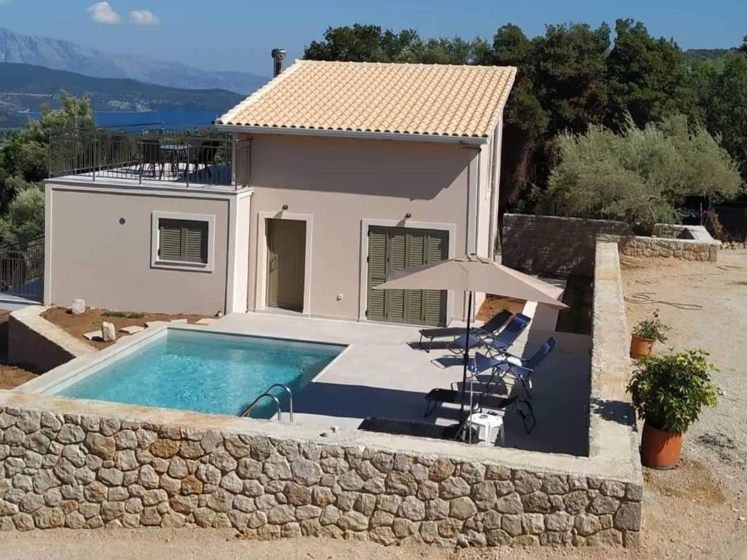 Villelia View Villas 2 Apólpena Szoba fotó